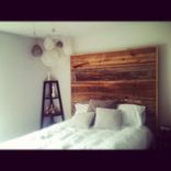 Barnwood Headboard (Leah Collection) 2 small