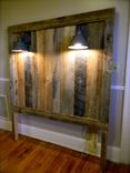 Barnwood Headboard (Gage Collection) 2 small