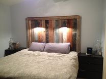 Barnwood Headboard (Gage Collection) 3 small