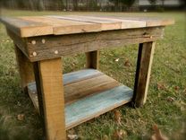 Barnwood Coffee Table (Kennedy Collection) 2 small