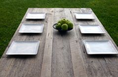Barnwood Farm Table (Dakota Collection) 4 small