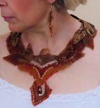 Beaded Necklace And Earrings With Copper 1 small