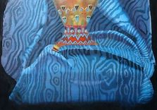 Still Life Floral Painting: Original, Acrylic On Canvas, Decorative Flowers In An Egyptian Urn 4 small