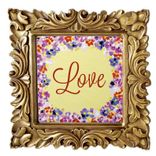 Love In The Garden - Miniature Original Paintings On Streched Canvas 1 small