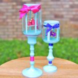 Two Lovely Lovebirds - Valentine's Day Decoration - Customizable 2 small