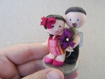 Custom Miniature Couple Picture Holder - Super Cute Miniature 1 small