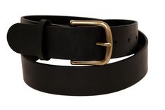 Latigo Leather Belt - Black Or Burgundy 1 small