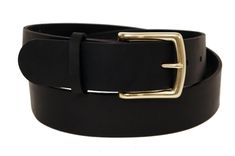 Latigo Leather Belt - Black Or Burgundy 2 small