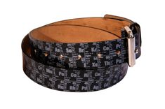 Periodic Table Of Elements Leather Belt 2 small
