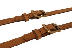 Brown Leather Suspenders 3 small
