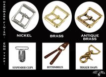 Deluxe Heavyweight Suspenders With Versatile Ends 4 small