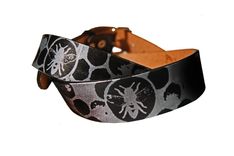 Honeybees And Honeycomb Leather Belt 4 small