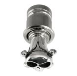 Skull Car Cigarette Lighter Louie In Sterling Silver 4 small