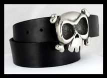 Skull Belt Buckle In Bronze 3 small