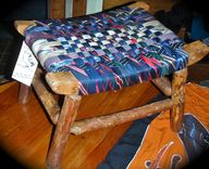 Rustic Footstool 1 small