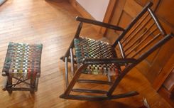 Papa Bear Chair And Footstool 2 small