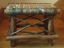 Rustic Footstool 6 small