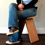 Interlochen Bent Plywood Stool 4 small