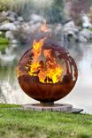Custom Up North Fire Pit Sphere - 37 Inches 1 small