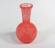 Red Glass Vase Handblown Bud Vase 3 small
