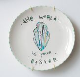 Sealife Salad Plate Set Of 5 Round Dishes 6 small