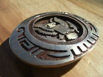 Buckle Five Layer Overlay Shadow Box American Eagle With Water 2 small