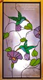 Hummingbird Panel (Long) 4 small