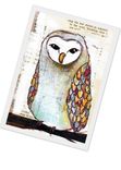 Barn Owl Print Fine Art Owl Print Owl Art 3 small