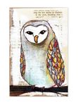 Barn Owl Print Fine Art Owl Print Owl Art 4 small