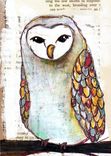 Barn Owl Print Fine Art Owl Print Owl Art 5 small