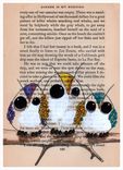 Owl Art Prints - Set Of 5 Owl Are Prints In 5x7 Size 3 small