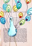 Colorful Peacocks- White With Teal, Turquoise, Red And Green Tails - 2 Peacock Posters 3 small