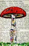Pick Your Style - Mushroom Custom Color And Paper Personalized Drawing 1 small