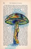 Pick Your Style - Mushroom Custom Color And Paper Personalized Drawing 1 small