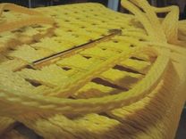 Outdoor/Indoor Rope Bench 4 small