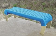 Outdoor/Indoor Rope Bench 5 small