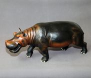Bronze Hippopotamus 2 small
