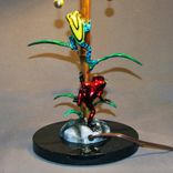Bronze Frog Lamp Figurine Statue Sculpture Art  / Limited Edition Signed & Numbered By Barry Stein 6 small