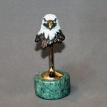 Awesome Eagle Bronze Sculpture Figurine Signed Limited Edition 6 small