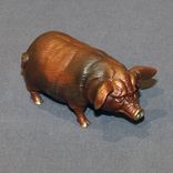 Bronze Pig Figurine Statue Sculpture Swine Art Limited Edition Signed Numbered 3 small