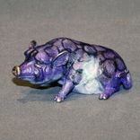 Bronze Pig Figurine Statue Sculpture Swine Art Limited Edition Signed Numbered 5 small
