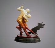 Bronze "Tango Dancers" Sculpture Art Figurine Limited Edition Signed & Numbered By Barry Stein 4 small