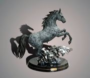 Bronze Horse Figurine Sculpture Art Limited Edition Signed And Numbered  By Barry Stein 1 small