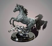 Bronze Horse Figurine Sculpture Art Limited Edition Signed And Numbered  By Barry Stein 2 small