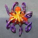 Bronze Octopus "Octavio Octopus" Figurine Statue Sculpture Aquatic Limited Edition Signed & Numbered 2 small