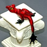 Fantastic Bronze Frog Figurine Statue Sculpture Art / Limited Edition / Signed & Numbered 1 small