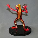 Awesome Bronze Football Player Frog Figurine Statue Sculpture Art Limited Edition Signed Numbered 4 small