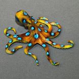 Bronze Octopus "Ophelia Octopus" Figurine Statue Sculpture Aquatic Limited Edition Signed Numbered 1 small
