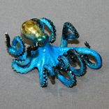 Bronze Octopus "Oliver Octopus" Figurine Statue Sculpture Aquatic Limited Edition Signed Numbered 1 small