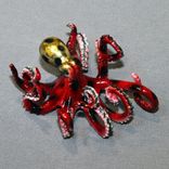 Bronze Octopus "Oliver Octopus" Figurine Statue Sculpture Aquatic Limited Edition Signed Numbered 4 small